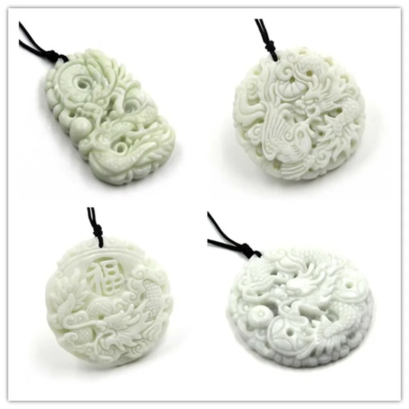Necklaces - Tự Nhiên Màu Trắng Ngọc Rồng