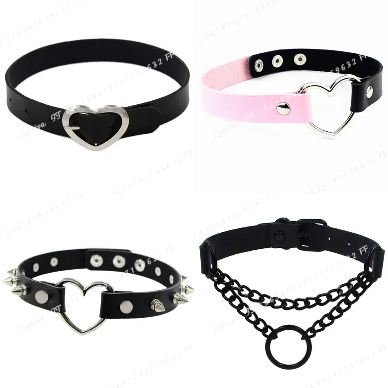 Harajuku Punk Rock Gothic Chok - đánh giá và giá Goth Punk Spike Choker