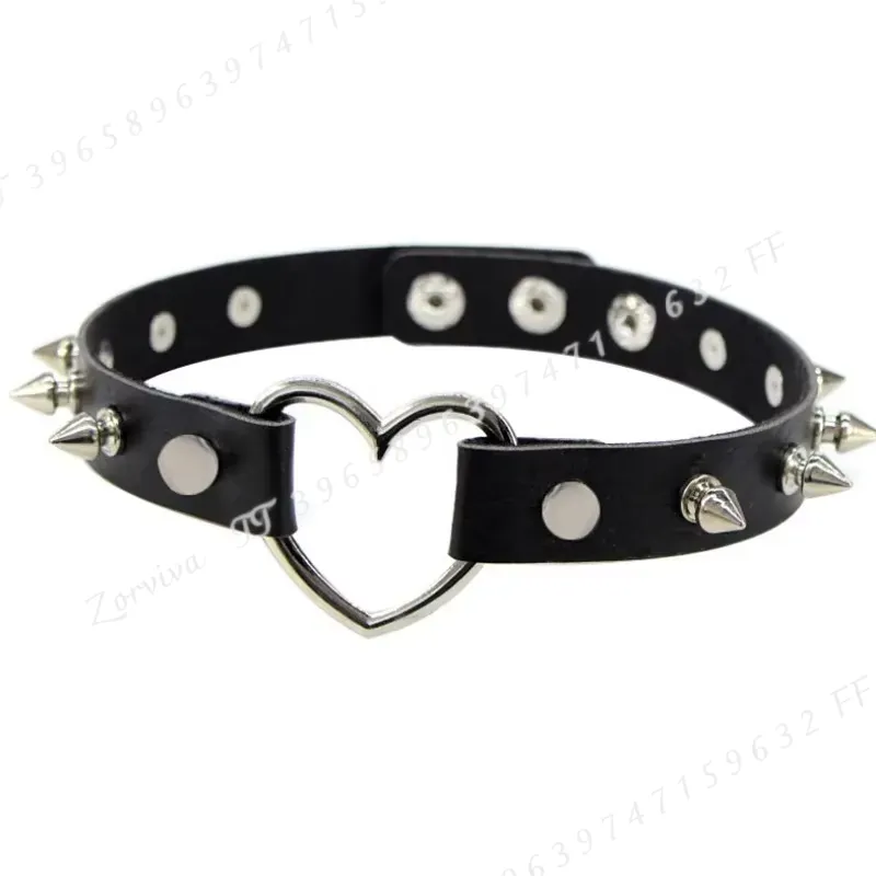 Harajuku Punk Rock Gothic Chok - đánh giá và giá Goth Punk Spike Choker