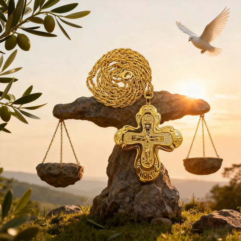 New 2026 Orthodox Pectoral Cro - đánh giá và giá Cross Pendant Necklace Gold