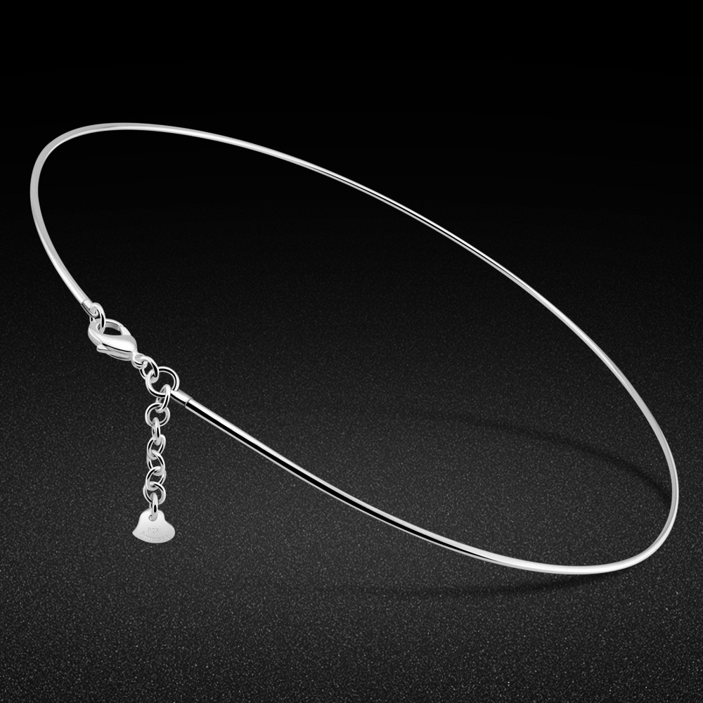 Kpop 925 Sterling Silver Choke - đánh giá và giá 925 Sterling Silver Chain Necklace Men