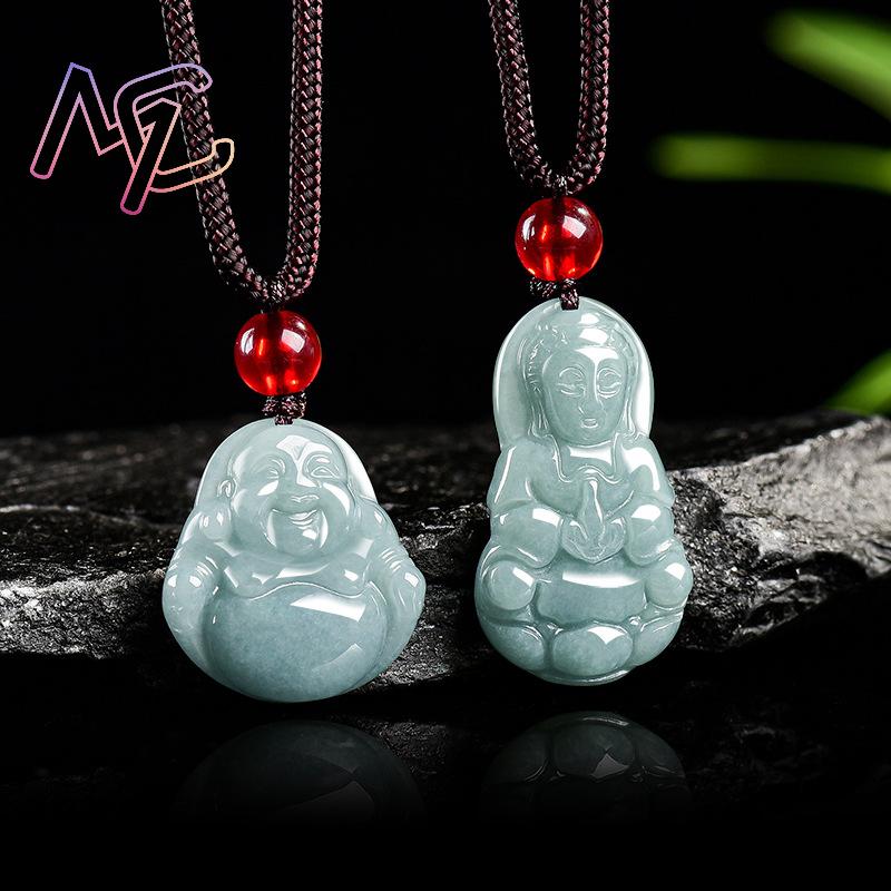 Myanmar Jadeite Guanyin Buddha - đánh giá và giá Necklaces