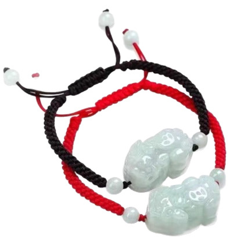 Natural Jadeite A-grade Pixiu  - đánh giá và giá Bracelets