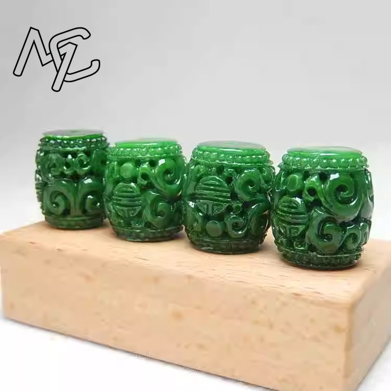5pc Natural Green Jade Carving - đánh giá và giá Bracelets