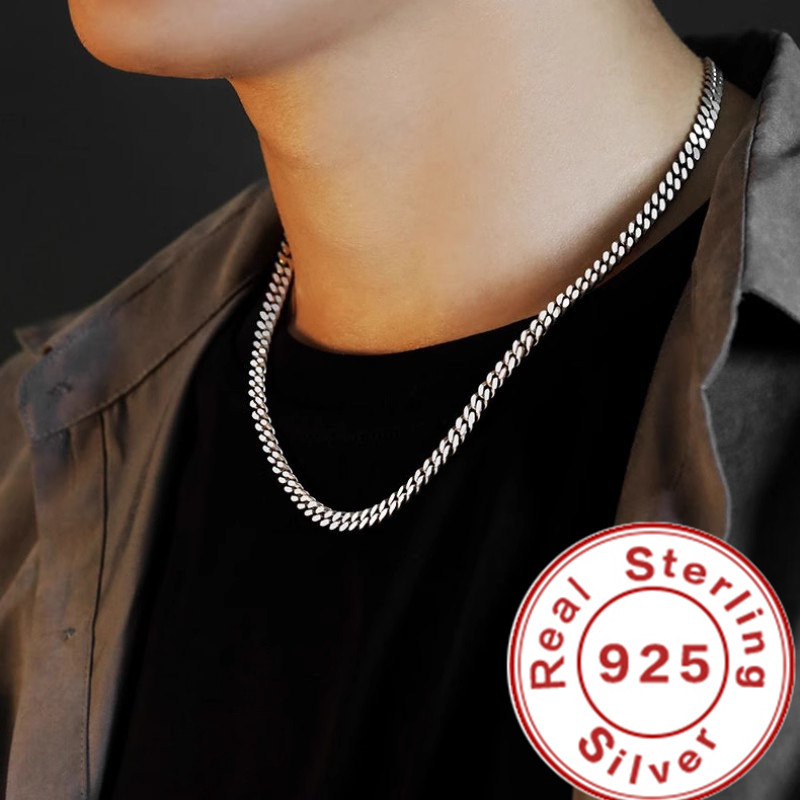 Original 925 Sterling Silver 8 - đánh giá và giá Cuban Link Chain 12Mm