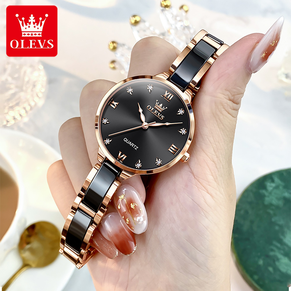 OLEVS 5872 Women Watches Quart - đánh giá và giá Watch Accessories