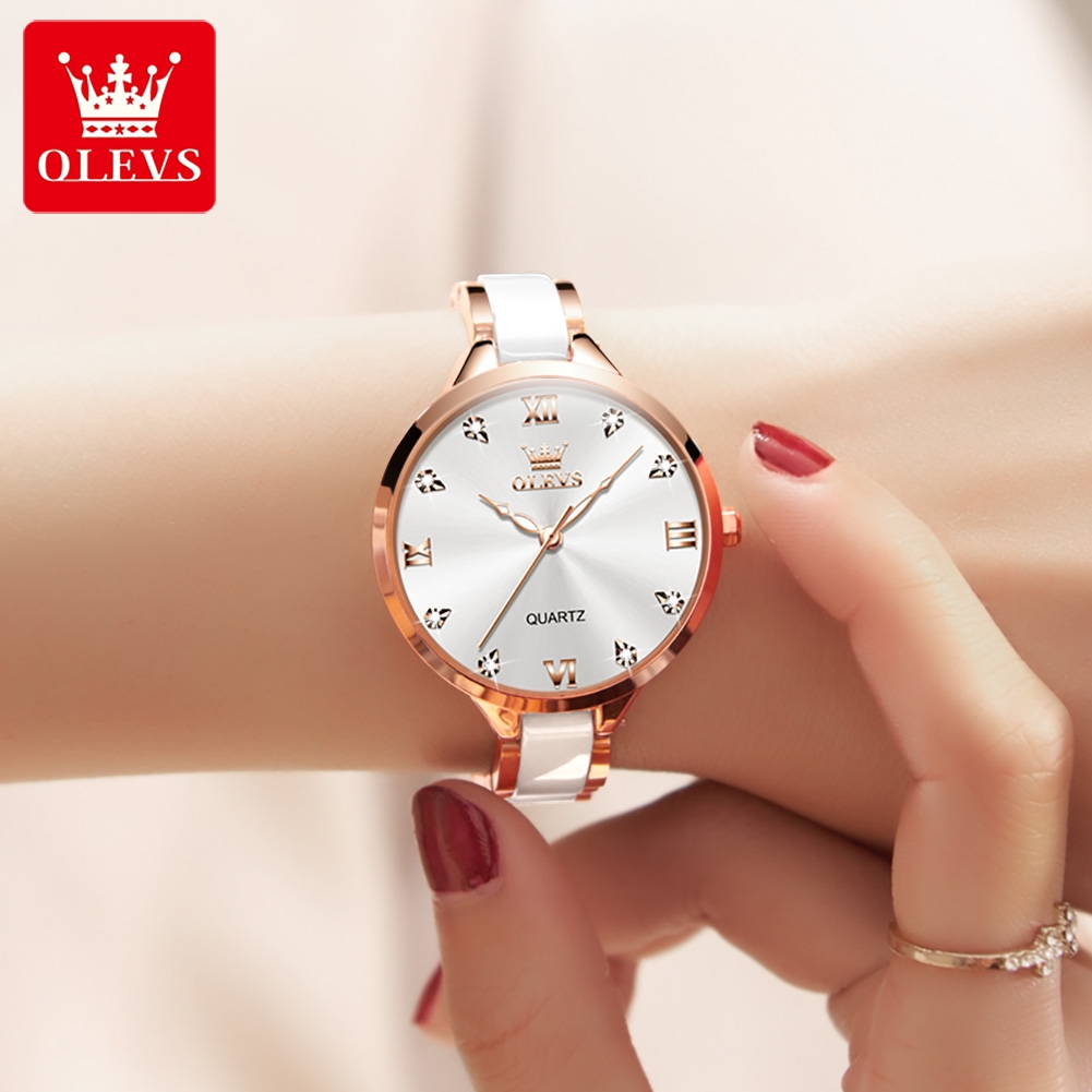 OLEVS 5872 Women Watches Quart - đánh giá và giá Watch Accessories