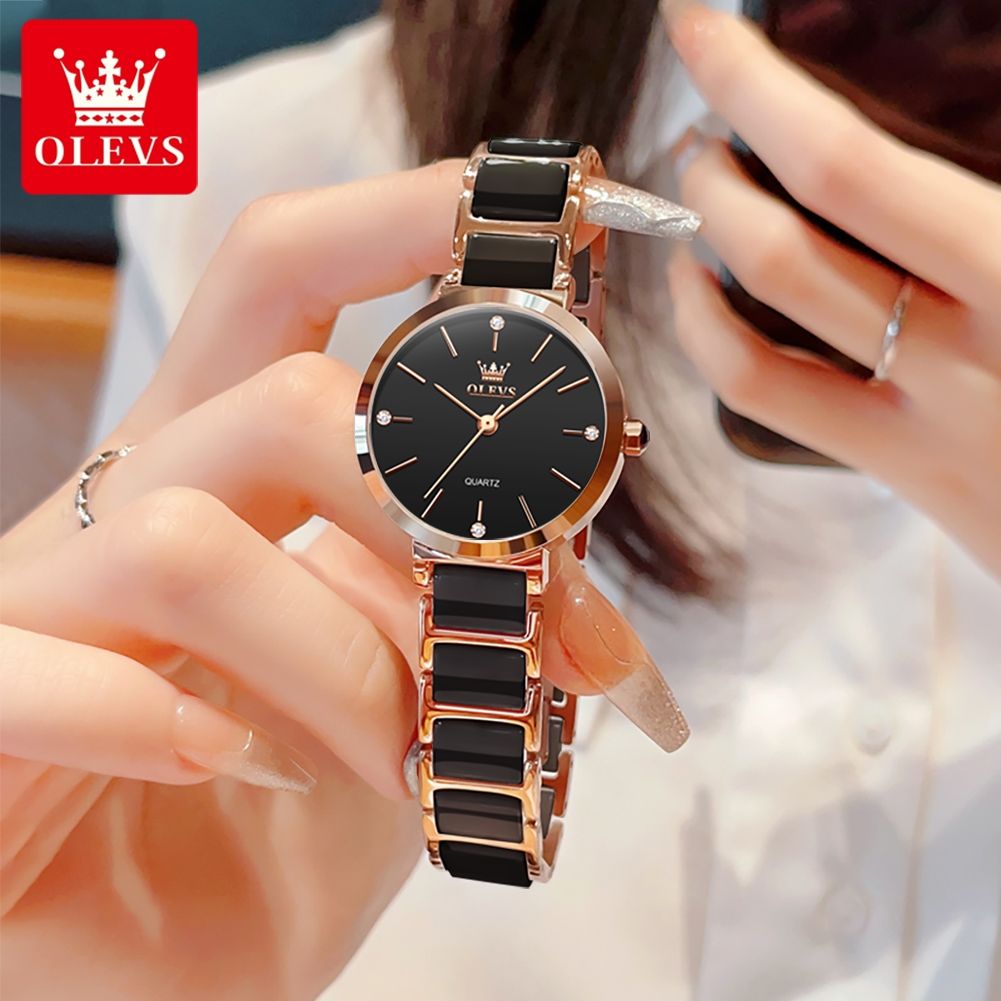 OLEVS Women Watch 5877 Luxury  - đánh giá và giá Watch Accessories