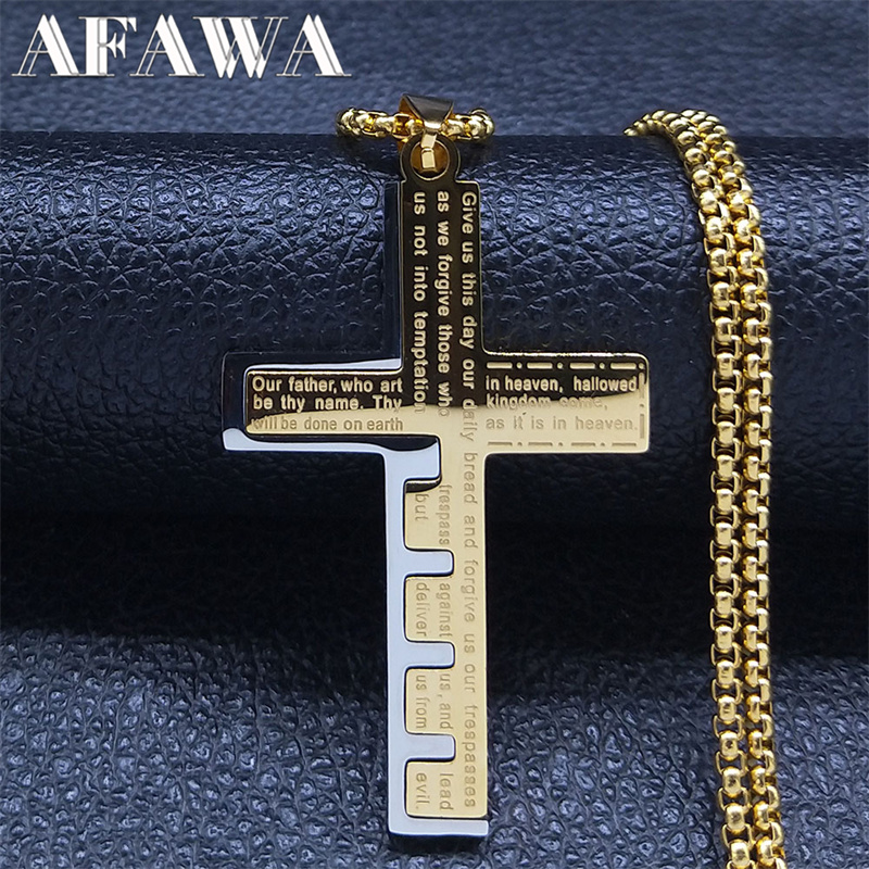 Retro Chéo Giáo Hội Cơ Đốc Giá - đánh giá và giá Cross Pendant Necklace Gold