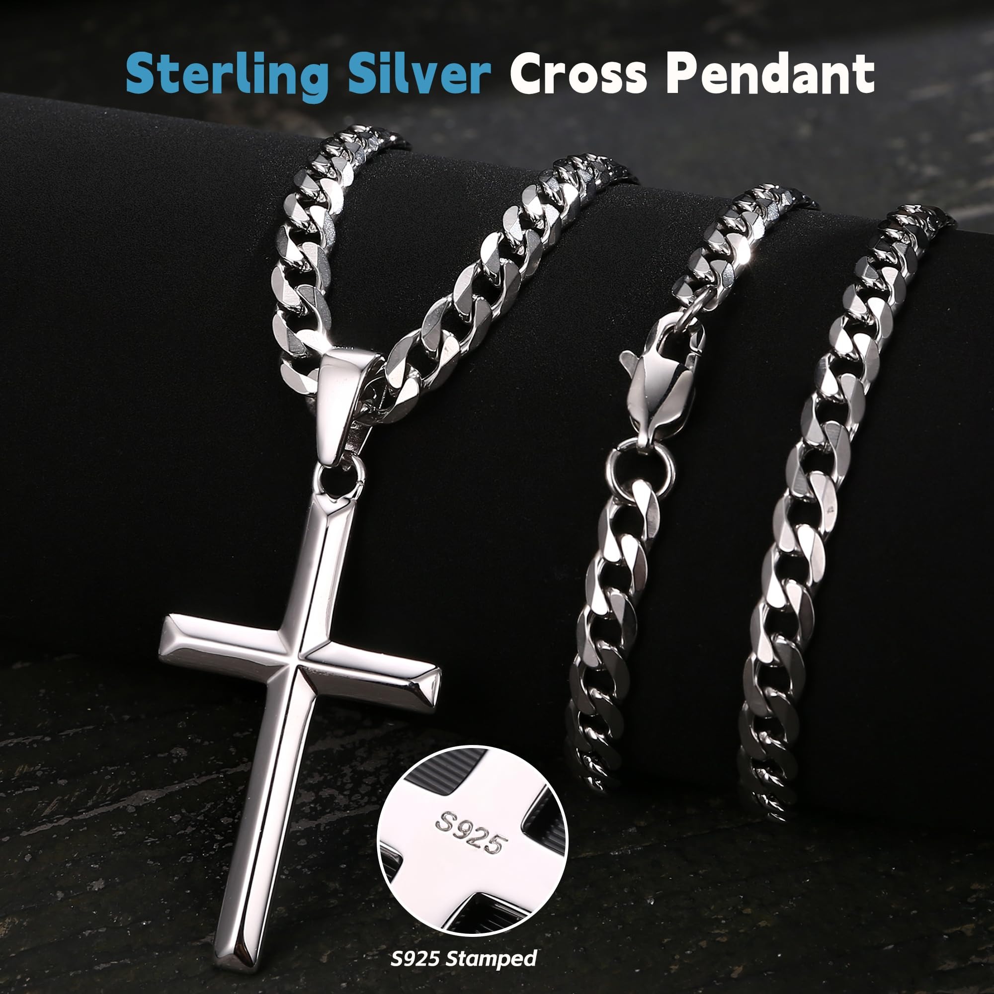 Fansilver 925 Sterling Silver  - đánh giá và giá 925 Sterling Silver Chain Necklace Men