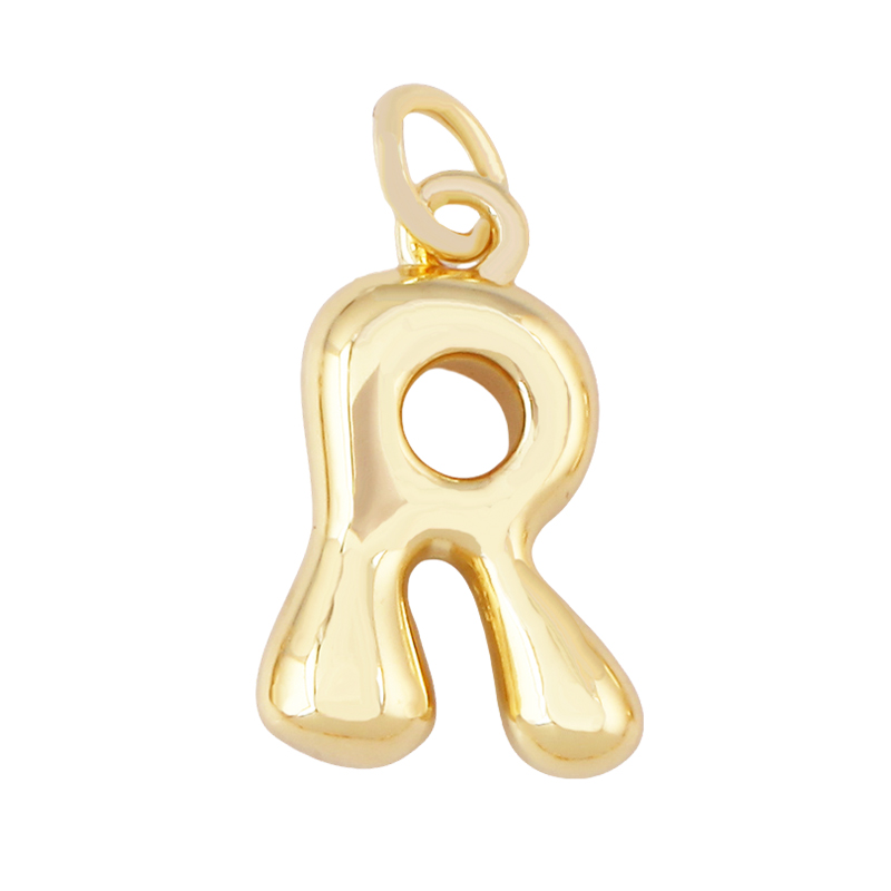 3pcs Lot Cute  Brass Initial B - đánh giá và giá Initial Letter Necklace 18K Gold