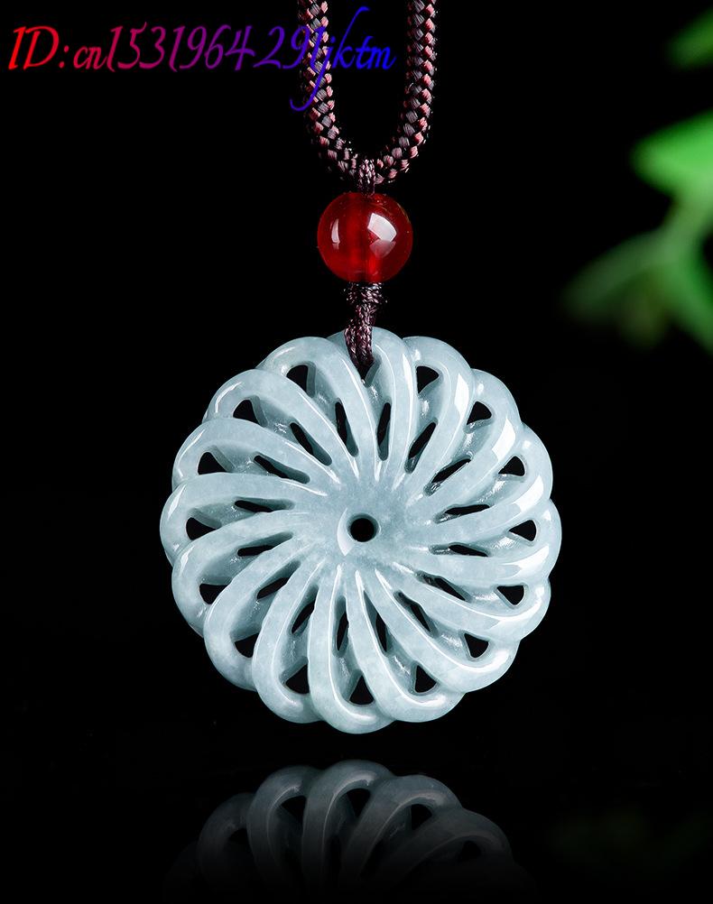 Burmese Jadeite Flower Pendant - đánh giá và giá Necklaces
