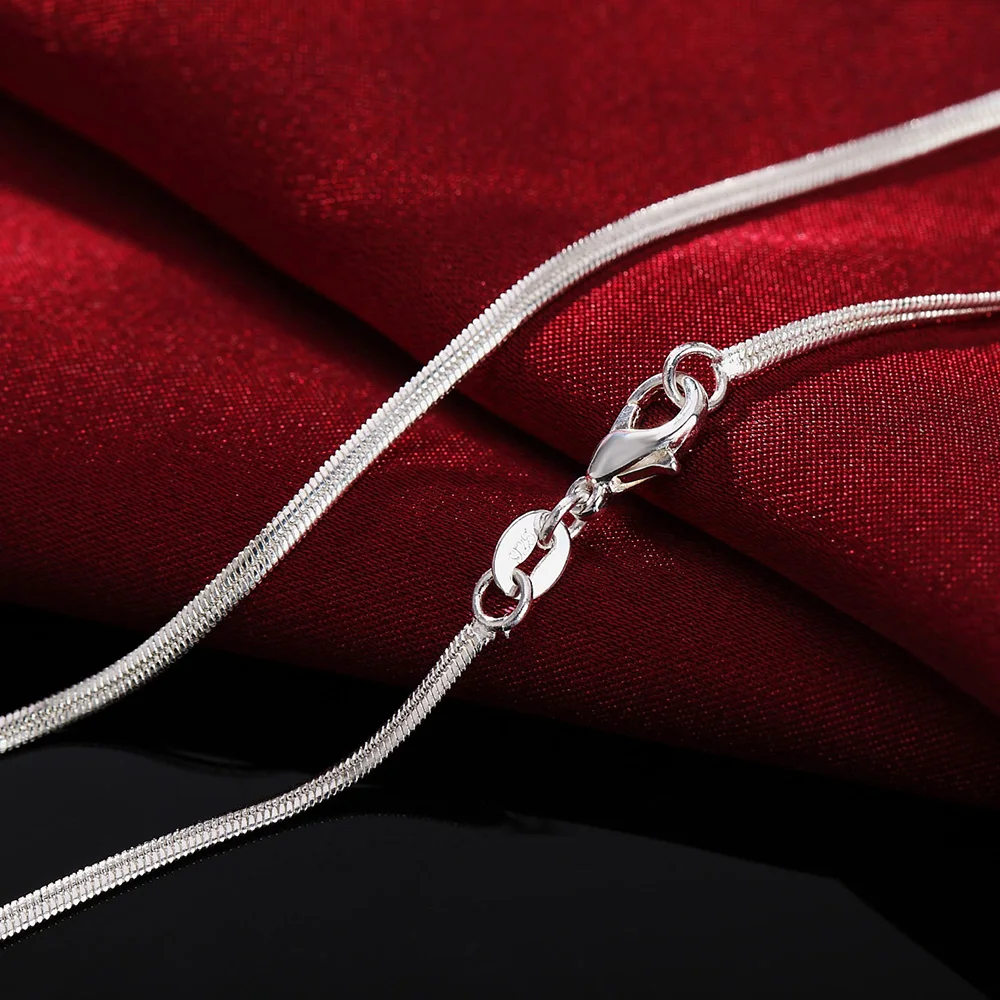 40-75cm Length 925 Sterling Si - đánh giá và giá 925 Sterling Silver Chain Necklace Men