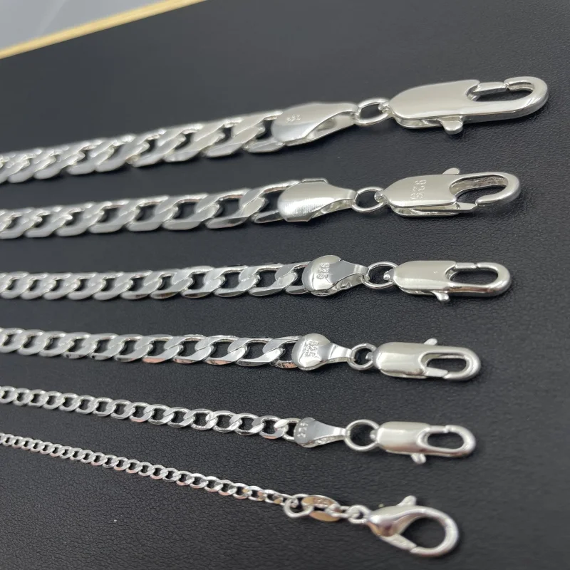 Men's 925 Sterling Silver Neck - đánh giá và giá Cuban Link Chain 12Mm