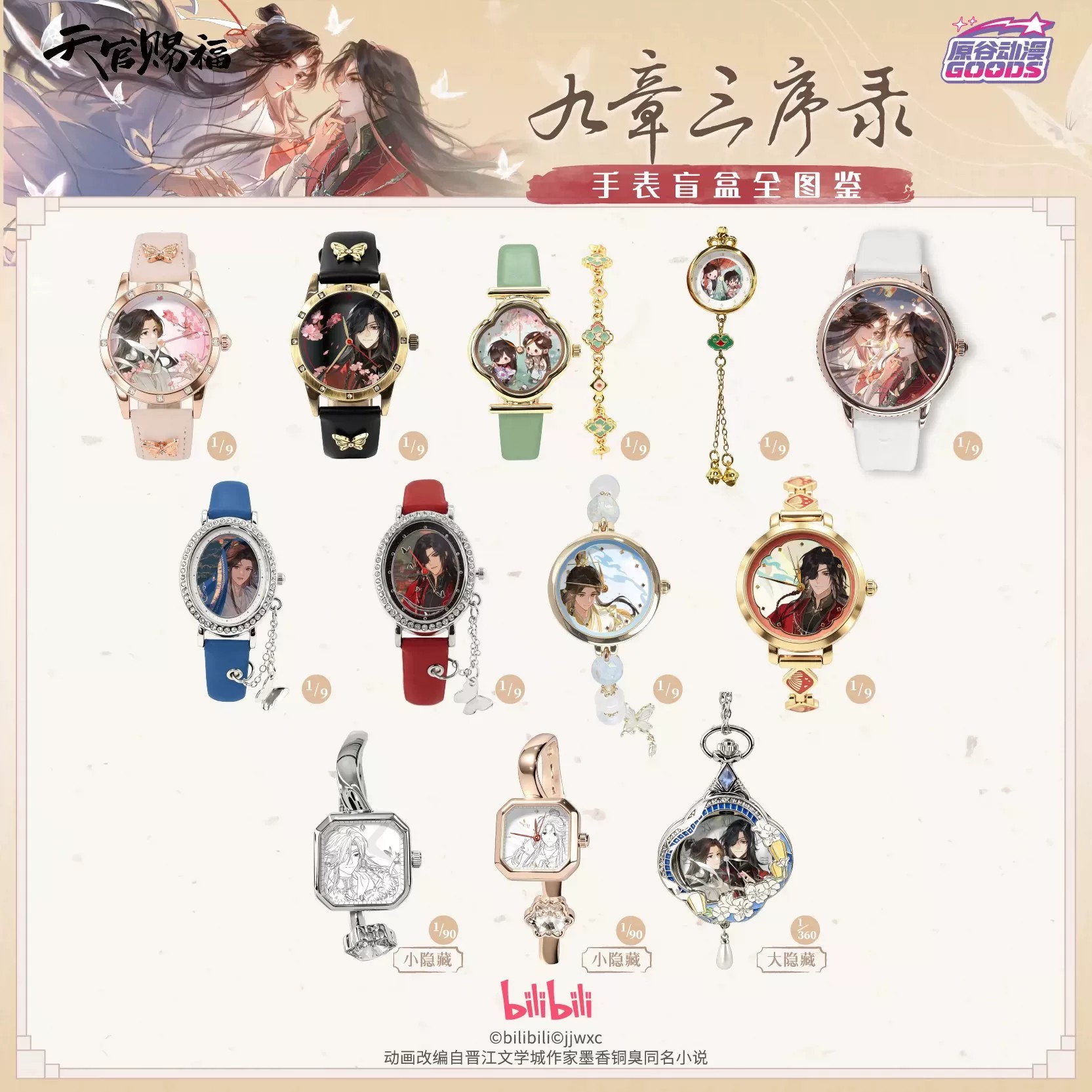 TGCF Tian Guan Ci Fu Hua Cheng - đánh giá và giá Watch Accessories