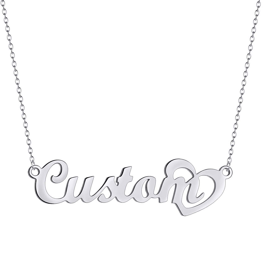 Customized Name Necklace with  - đánh giá và giá Custom Name Necklace Stainless Steel