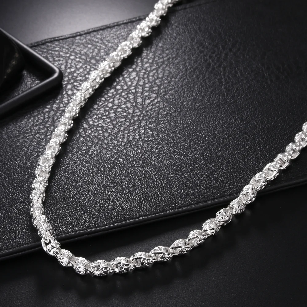 Hot charms 925 Sterling Silver - đánh giá và giá 925 Sterling Silver Chain Necklace Men