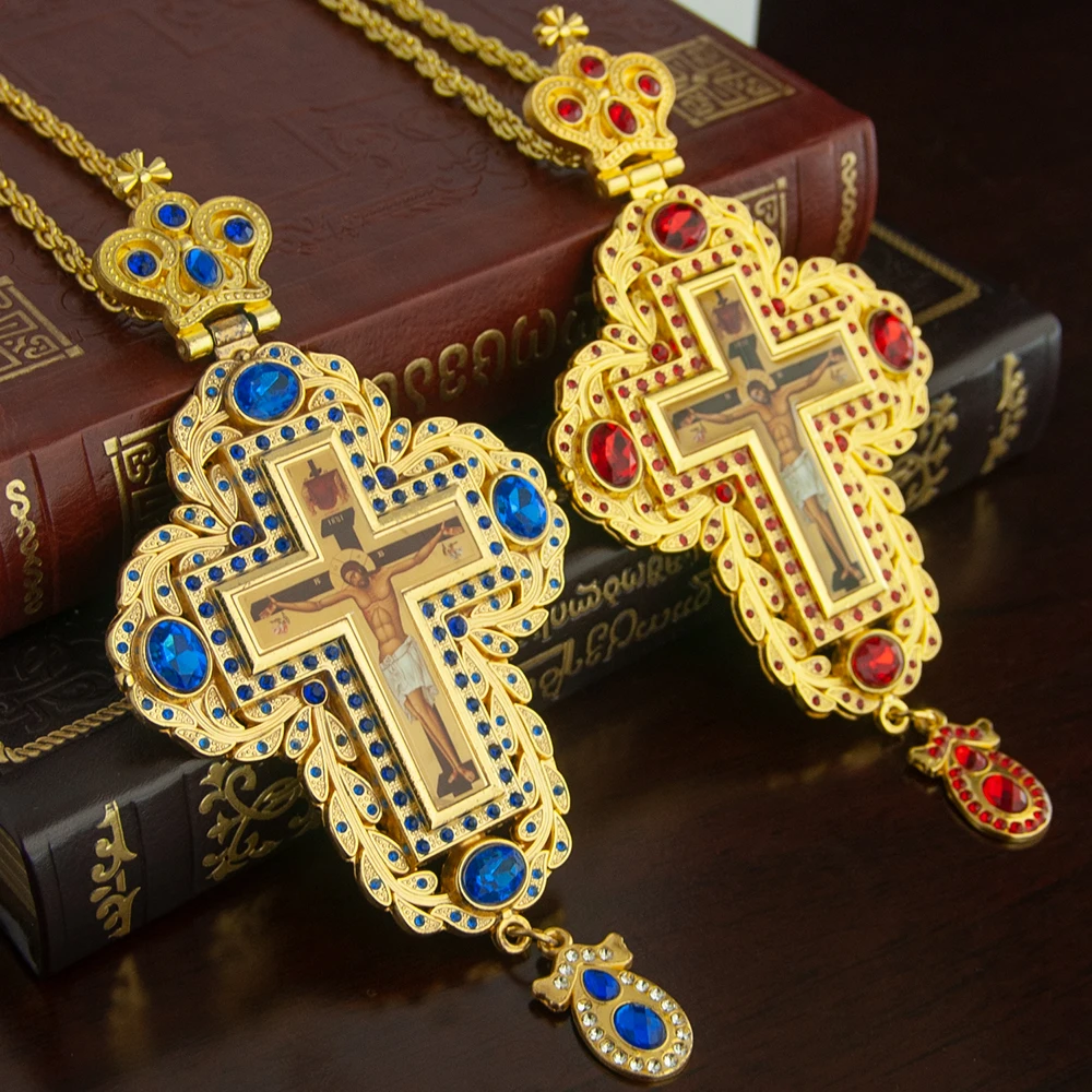 HTISOK Orthodox Bishop Pectora - đánh giá và giá Cross Pendant Necklace Gold