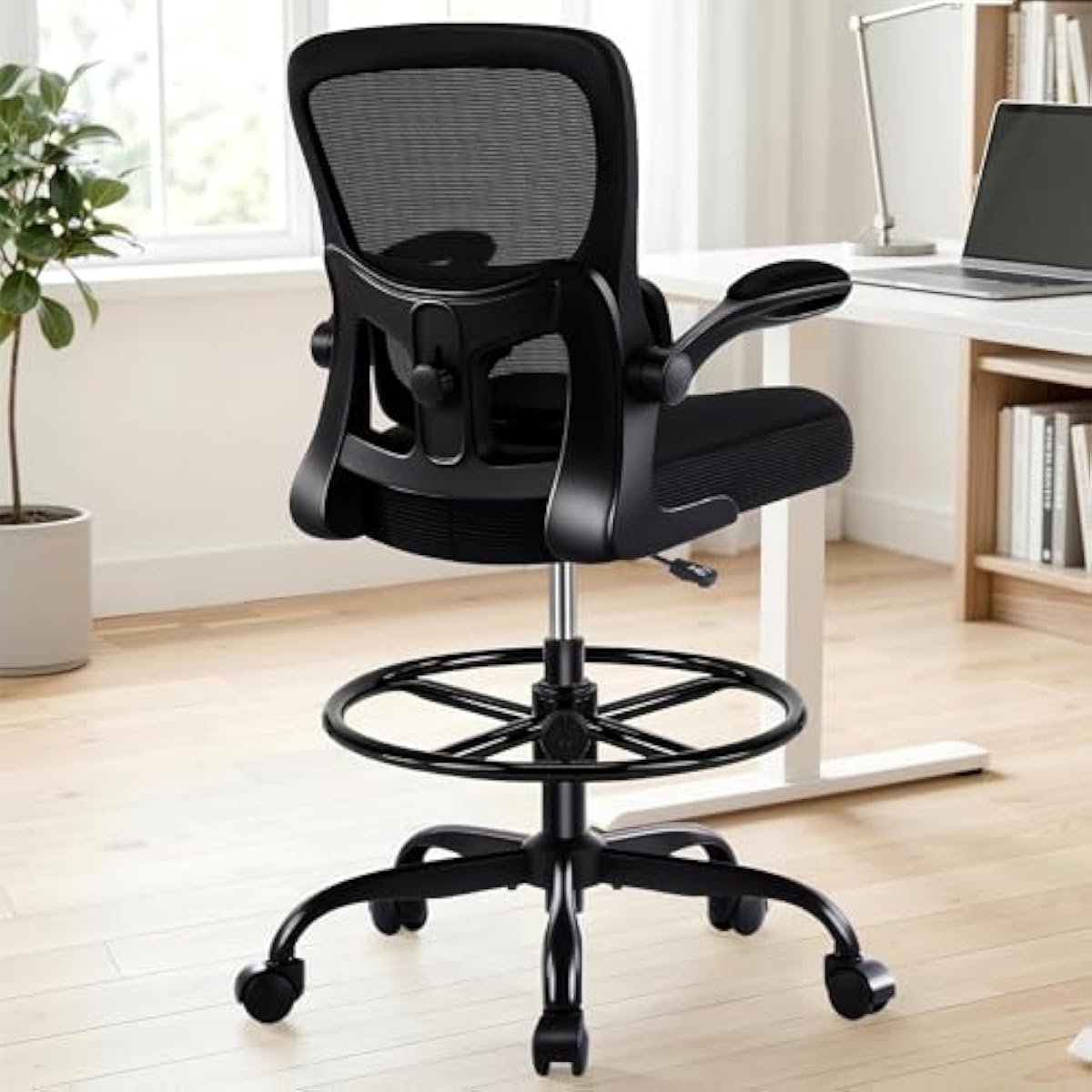 Ergonomic Drafting Chair with  - đánh giá và giá Rings