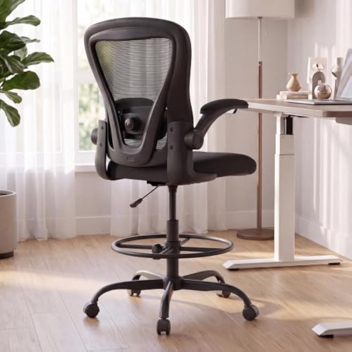 Ergonomic Tall Drafting Seat w - đánh giá và giá Rings