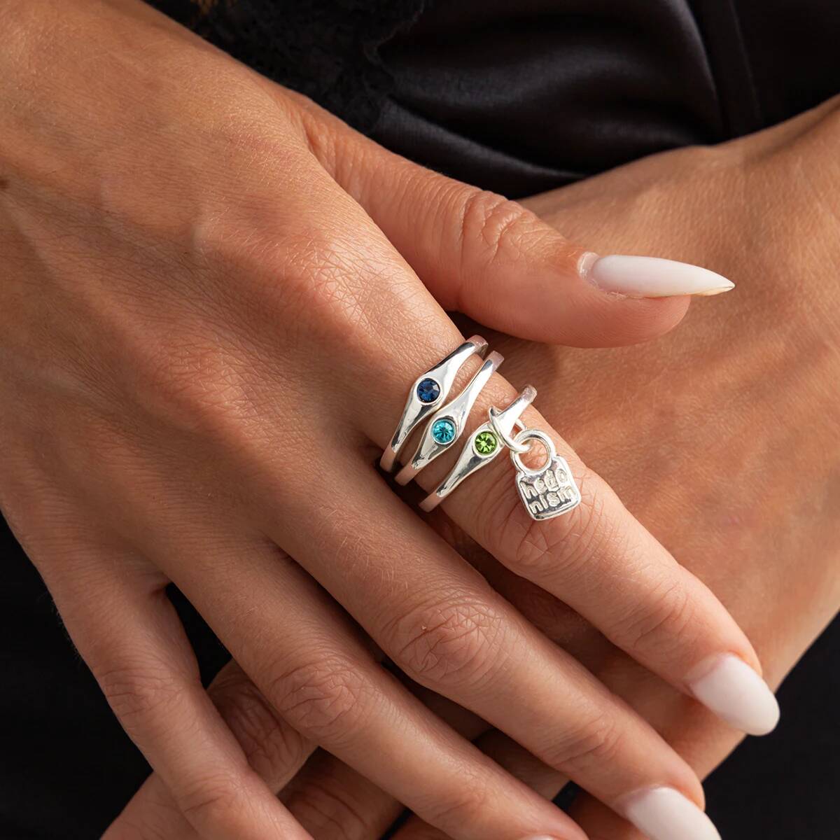Ingemark 3Pcs/Set Vintage Inla - đánh giá và giá Vintage Punk Knuckle Rings Set