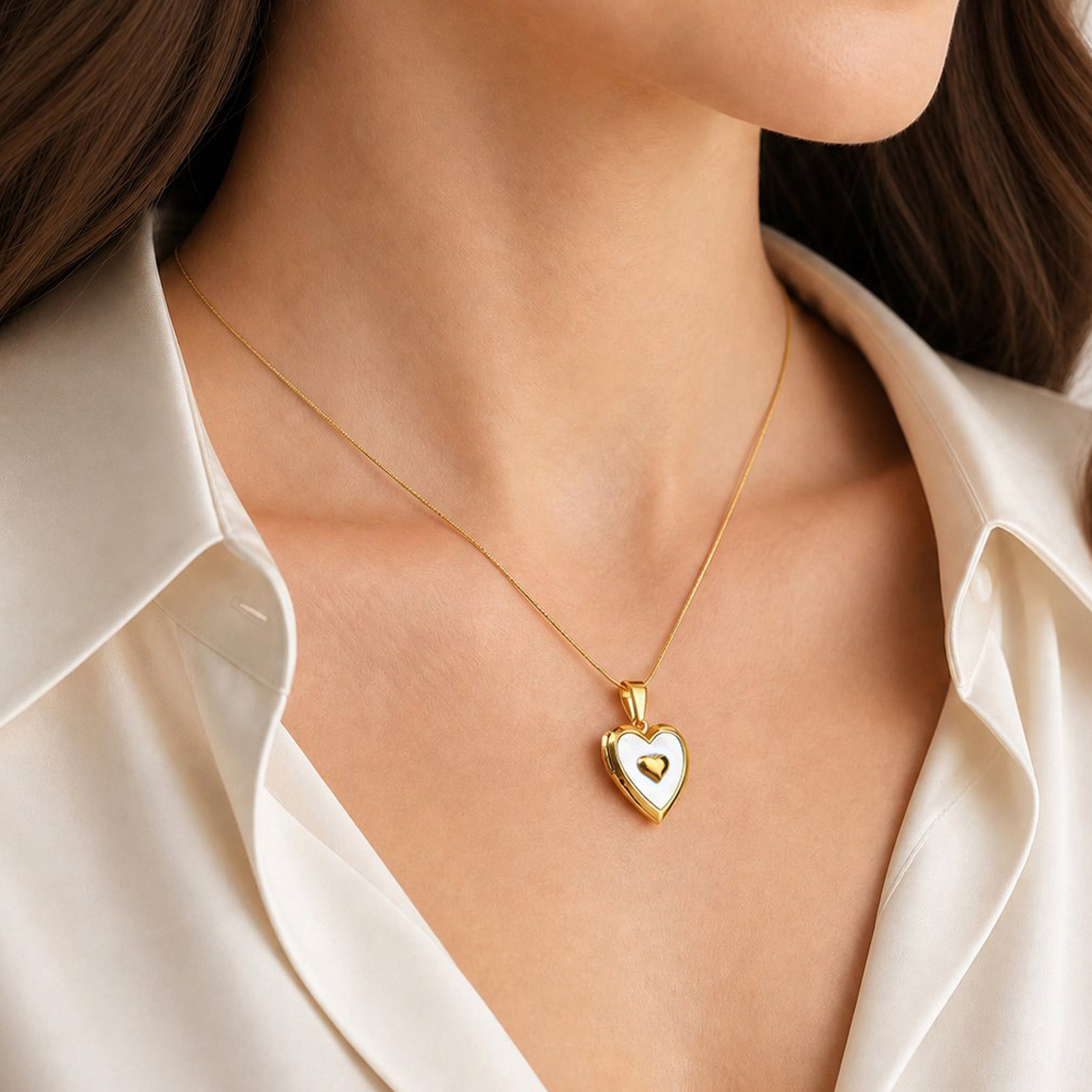Custom Photo Heart Locket Neck - đánh giá và giá Heart Locket Necklace Photo