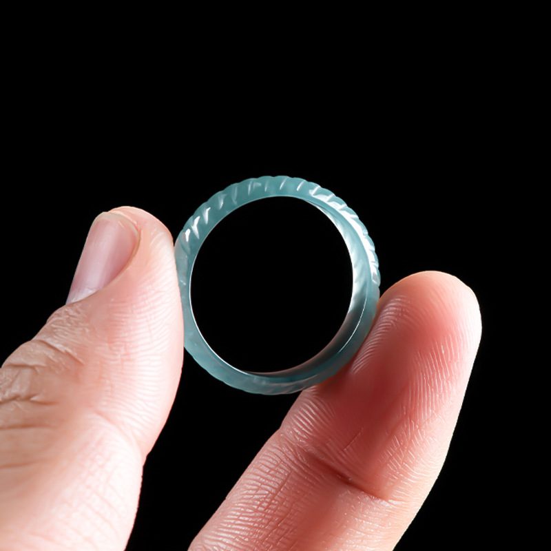 Blue Real Burmese Jadeite Ring - đánh giá và giá Rings