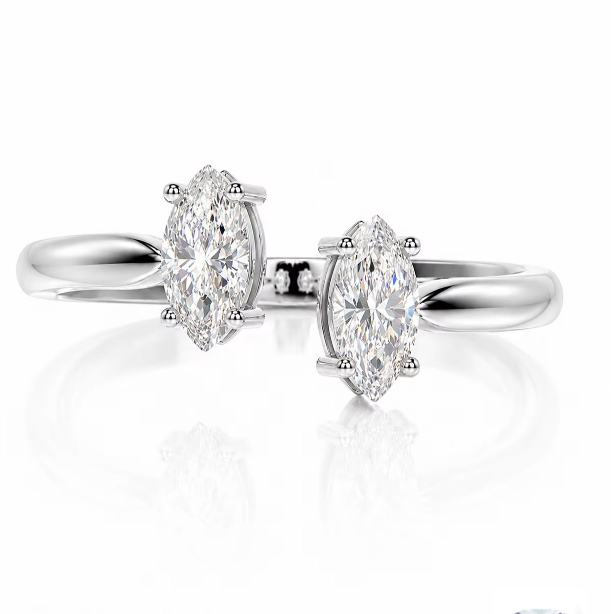 A 1-Carat 925 Sterling Silver  - đánh giá và giá Moissanite Engagement Ring 1 Carat