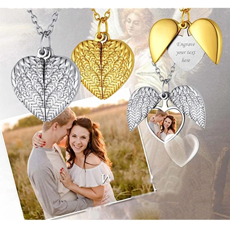 Custom Photo Heart Locket Neck - đánh giá và giá Heart Locket Necklace Photo