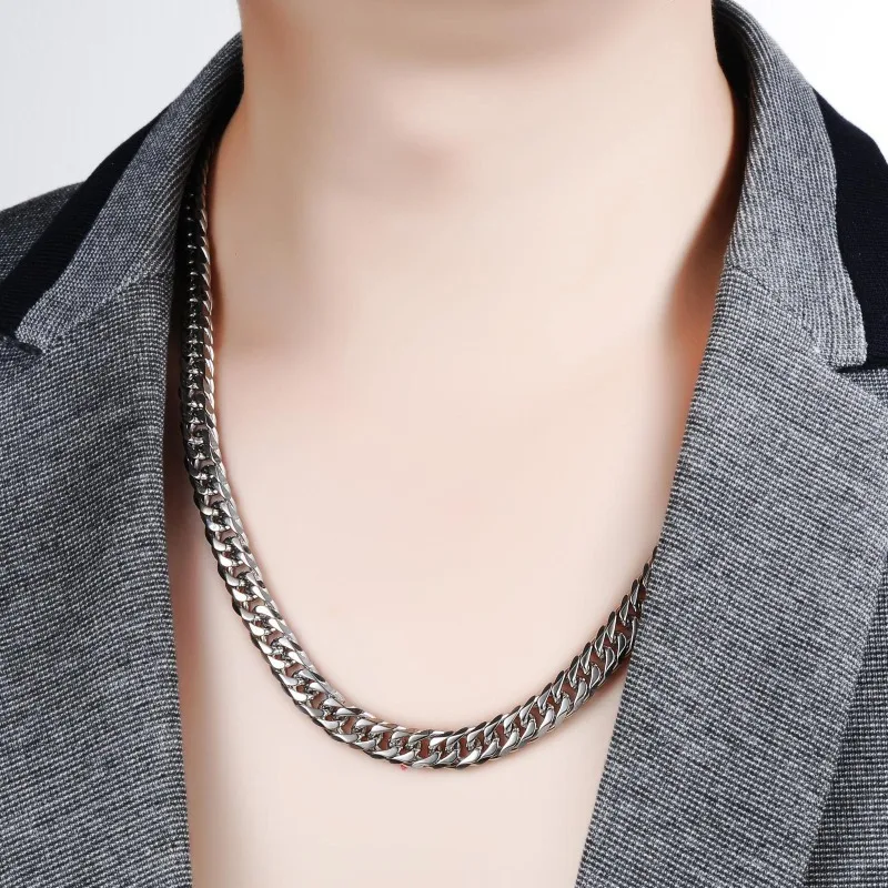 925 Sterling Silver 45-60cm 10 - đánh giá và giá Cuban Link Chain 12Mm