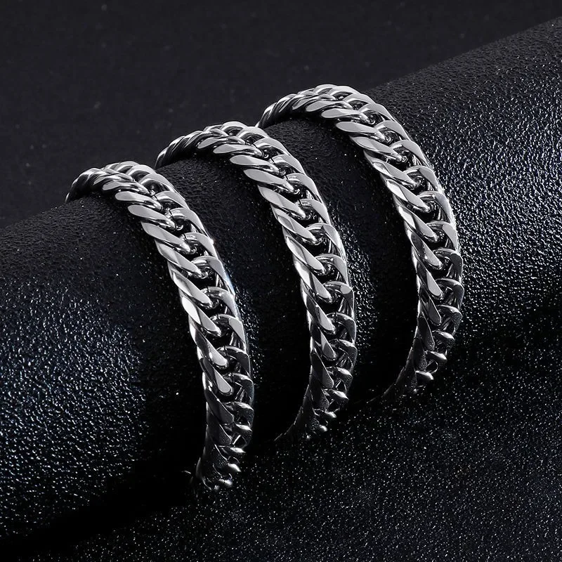 925 Sterling Silver 45-60cm 10 - đánh giá và giá Cuban Link Chain 12Mm