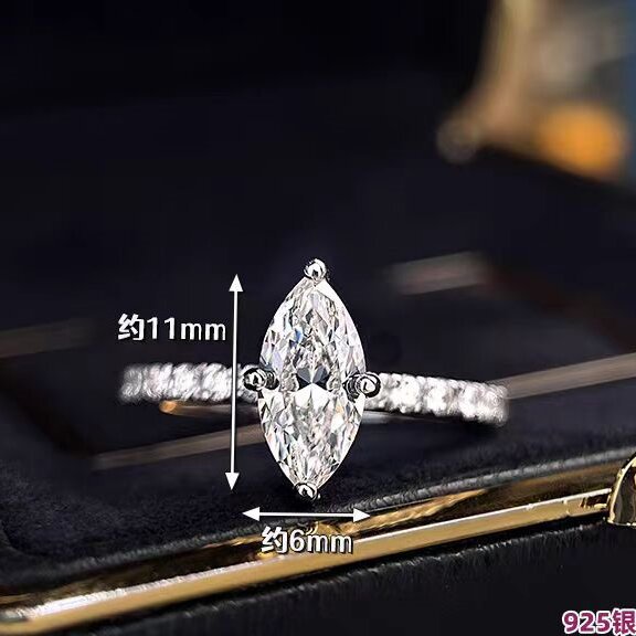 Luxury Real 1 Carat D Color Ma - đánh giá và giá Moissanite Engagement Ring 1 Carat