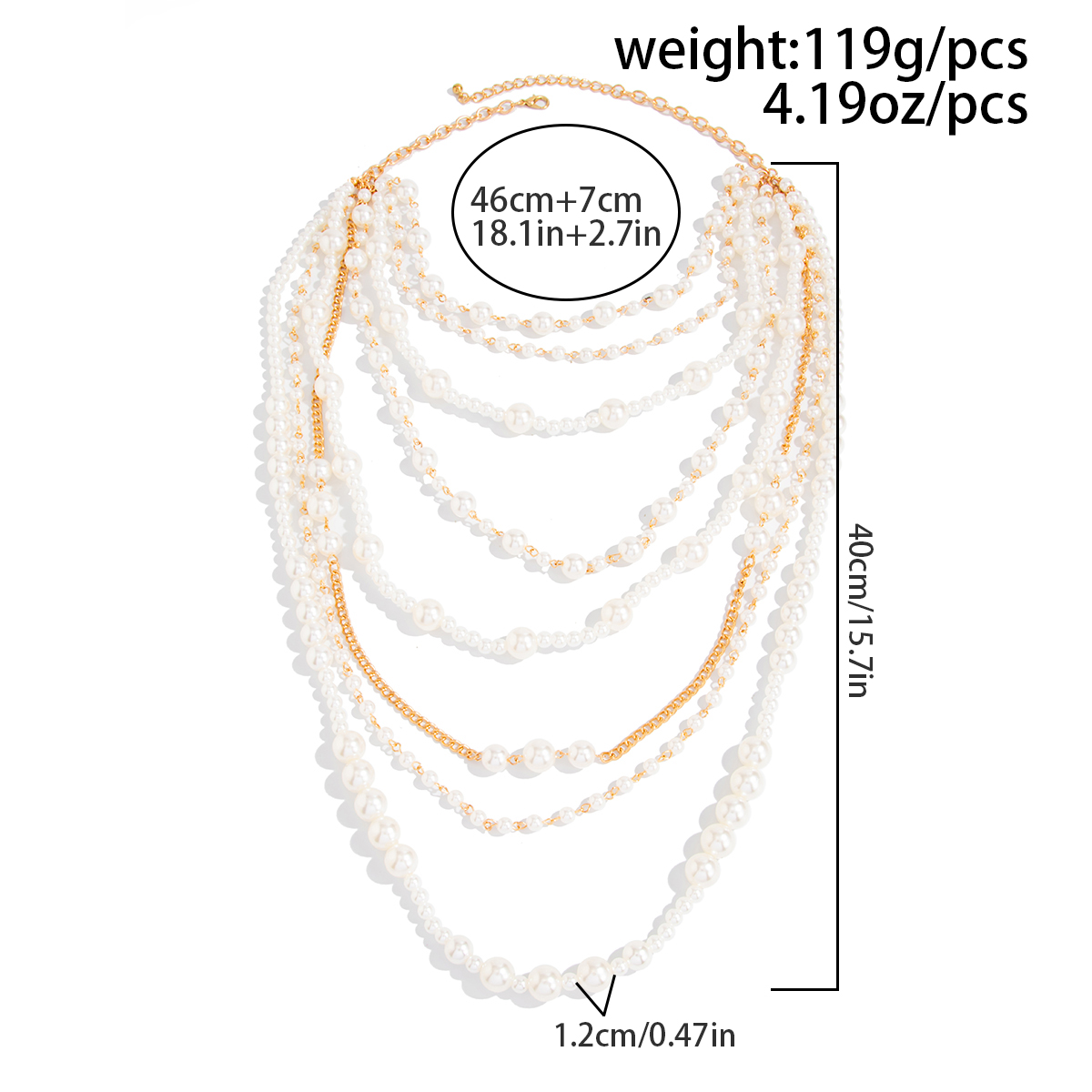 Ingemark Elegant Boho Imitatio - đánh giá và giá Pearl Choker Necklace Vintage