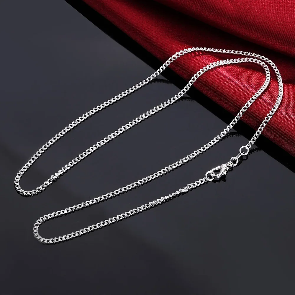 925 Sterling Silver 40-75CM LO - đánh giá và giá Cuban Link Chain 12Mm